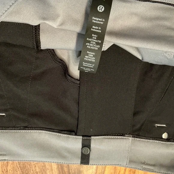 Lululemon ABC Classic-Fit 5 Pocket Pant Warpstreme Stretch Gray W36 - Picture 13 of 14
